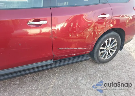 2013 Nissan Pathfinder Sv из США, поврежденный, VIN 5N1AR2MN4DC651322